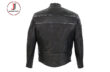 Men's Reflective lining Leather jackets